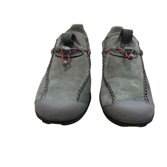 Timberland Gray and Red Women's Sneakers - Picture 3 of 9